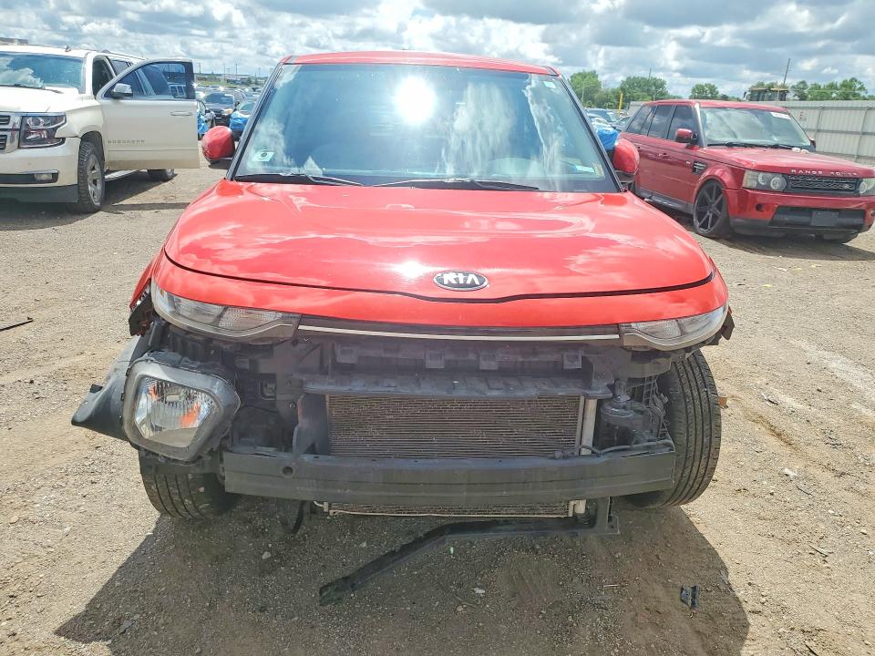2021 Kia Soul VIN KNDJ23AUXM7140958 COPART salvage auction — FRONT END, Ia - Salvage W/Salvage History, sold $2,000 on 2026-07-10 (photo 5)