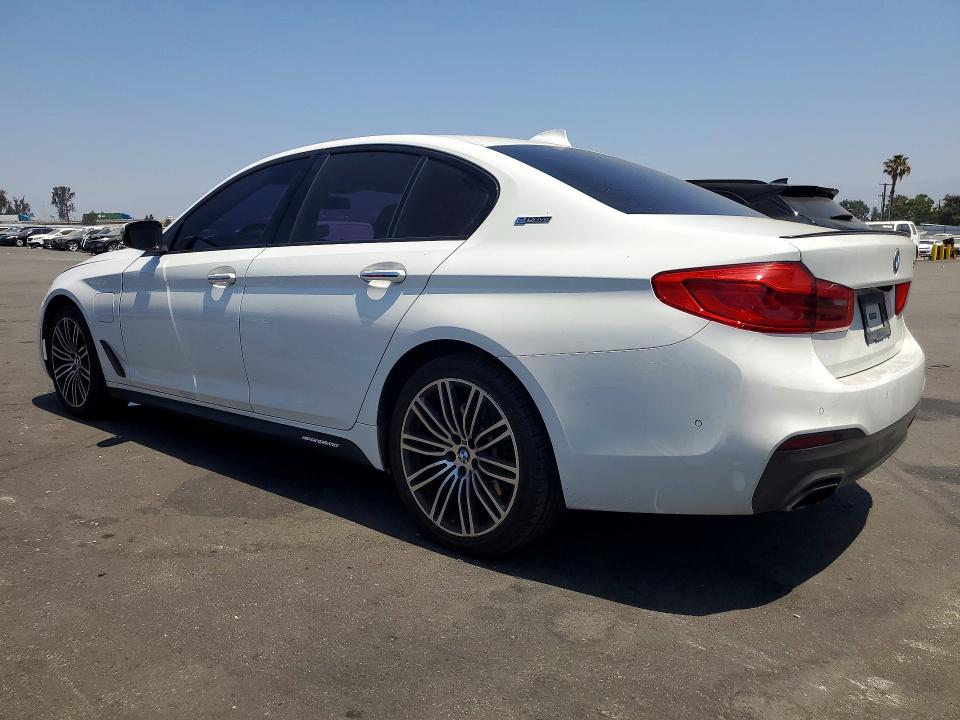2018 BMW 5er VIN WBAJA9C54JB251247 COPART salvage auction — FRONT END, Ca - Salvage Certificate, sold $5,400 on 2026-07-13 (photo 2)