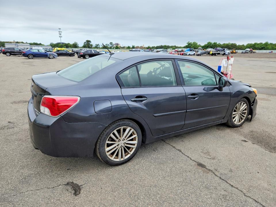 2012 Subaru Impreza VIN JF1GJAD68CH014854 COPART salvage auction — FRONT END, Ny - Mv-907A Salvage Certificate, sold $425 on 2026-07-06 (photo 3)