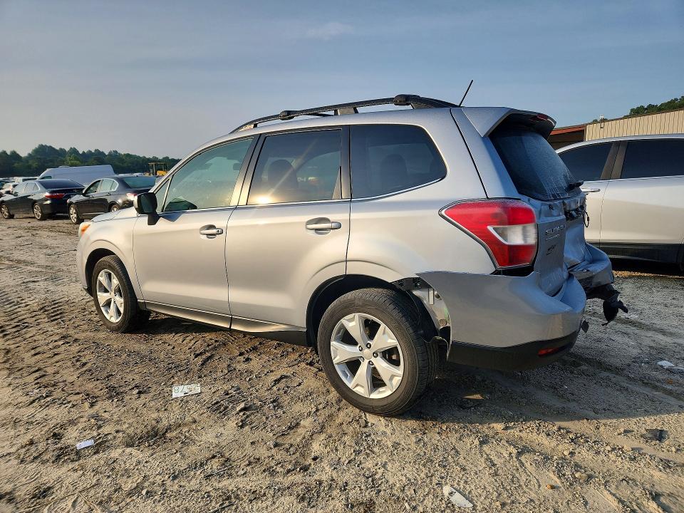 2015 Subaru Forester VIN JF2SJAHCXFH828658 COPART salvage auction — REAR END, Pa - Certificate Of Salvage, sold $250 on 2026-07-21 (photo 2)