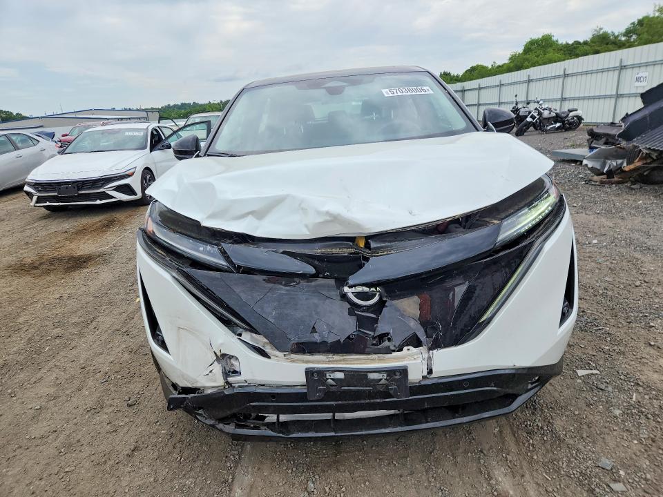 2024 Nissan Ariya VIN JN1DF0BB7RM743312 COPART salvage auction — FRONT END, Ma - Cert Of Title-Salvage, sold $14,700 on 2026-08-19 (photo 5)