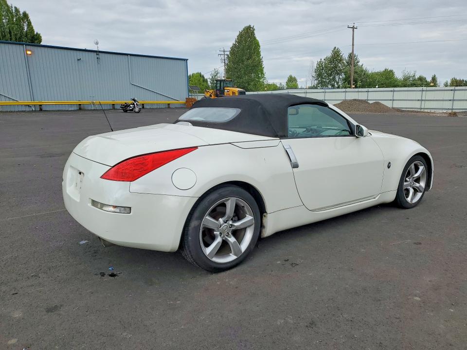 2007 Nissan 350z VIN JN1BZ36A97M653268 COPART salvage auction — MECHANICAL, Mt - Certificate Of Title, sold $1,600 on 2026-07-21 (photo 3)