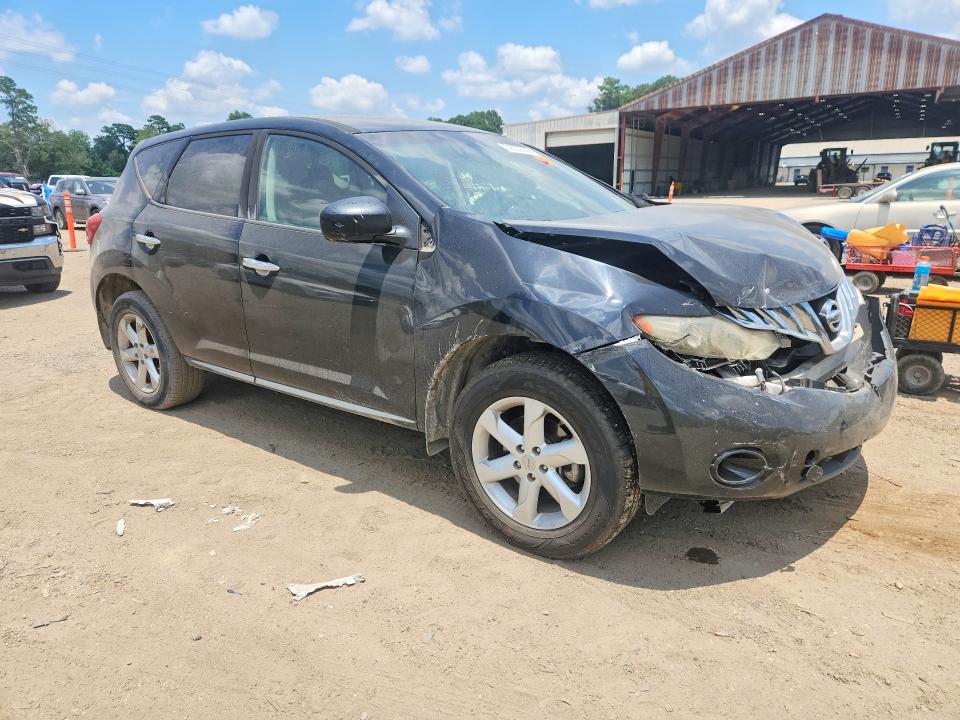 2010 Nissan Murano VIN JN8AZ1MU5AW005985 COPART salvage auction — FRONT END, LA - CERT OF TITLE-SALVAGE, sold $225 on 2026-07-31 (photo 4)
