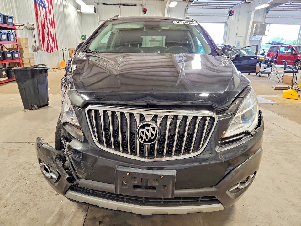 2016 Buick Encore VIN KL4CJBSB7GB577993 COPART salvage auction — FRONT END, Mn - Cert Of Title-Salvage, sold $225 on 2026-07-28 (photo 5)