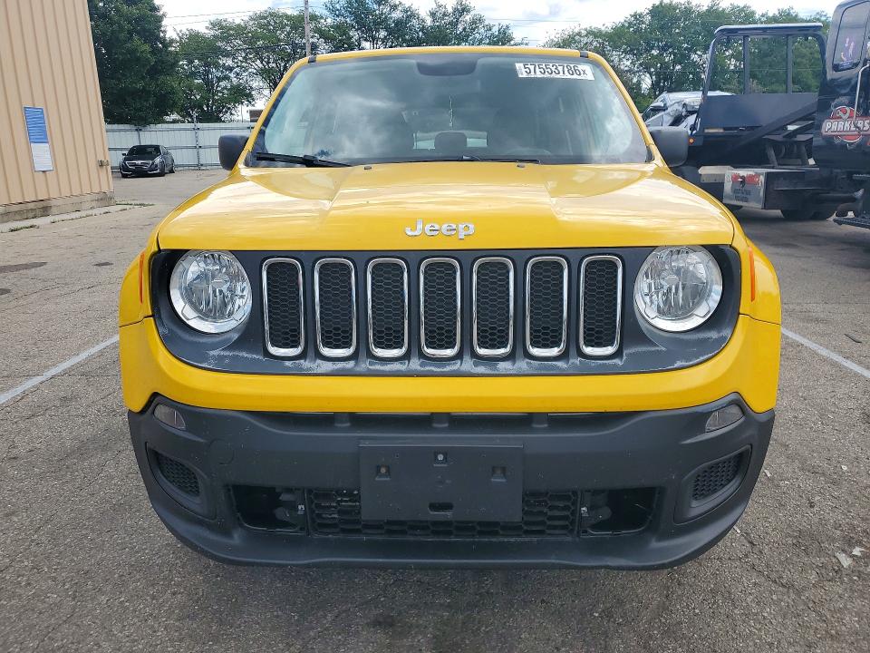 2017 Jeep VIN ZACCJBAH1HPF04296 COPART salvage auction — SIDE, Oh - Cert Of Title-Salvage, sold $80 on 2026-08-05 (photo 5)