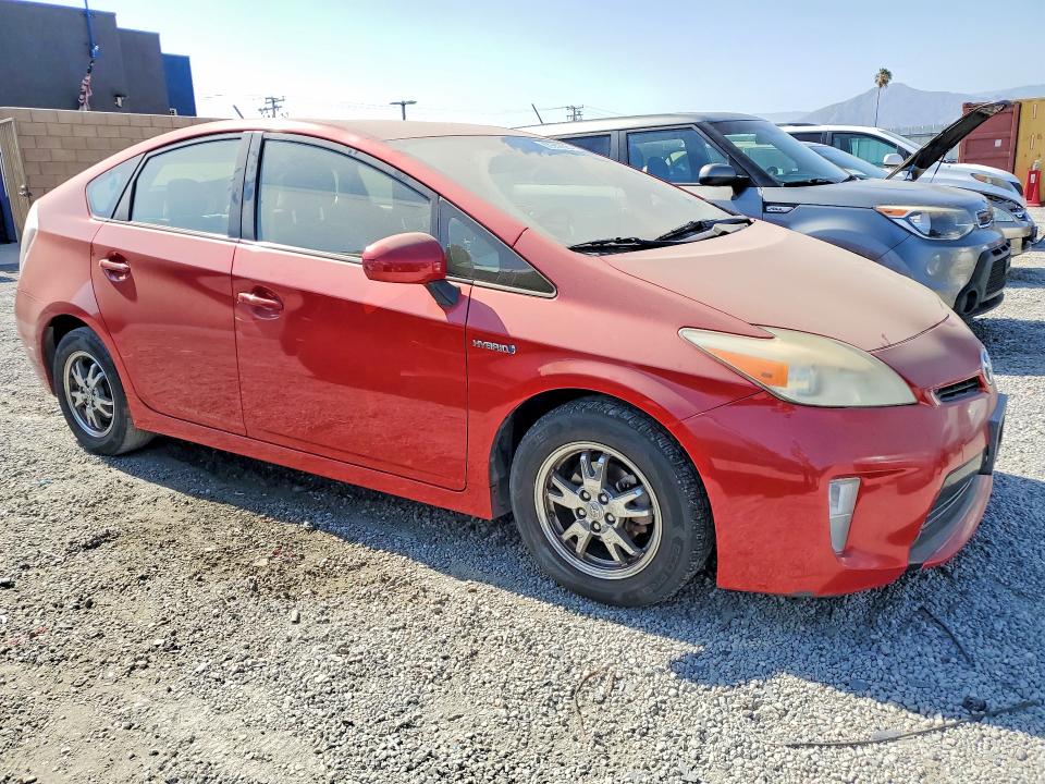 2012 Toyota Prius VIN JTDKN3DUXC1599643 COPART salvage auction — MECHANICAL, Ca - Dis/Dlr/Exp Only Clean Title, sold $5,500 on 2026-07-29 (photo 4)