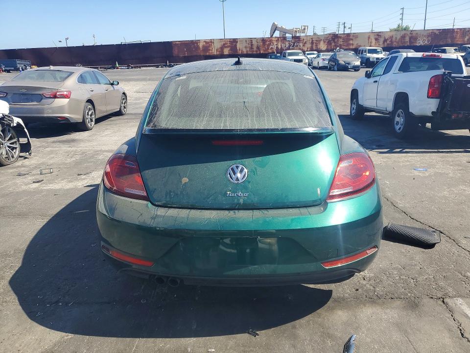 2018 Volkswagen Beetle VIN 3VWFD7ATXJM714746 COPART salvage auction — FRONT END, Ca - Salvage Certificate, sold $1,600 on 2026-07-19 (photo 6)