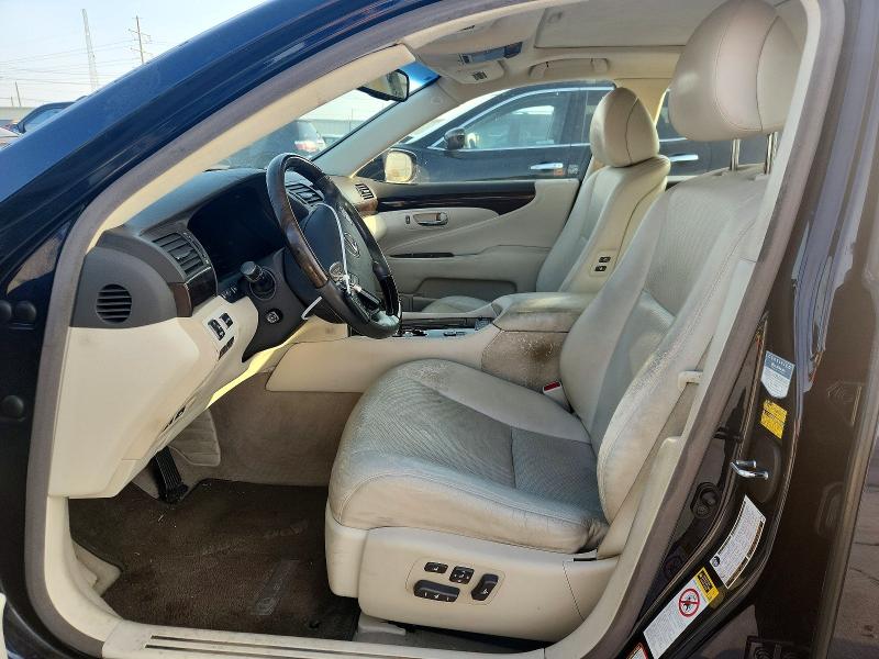 2007 Lexus Ls 460 VIN JTHGL46F975015360 COPART salvage auction — MECHANICAL, Tx - Certificate Of Title, sold $1,100 on 2026-07-31 (photo 7)