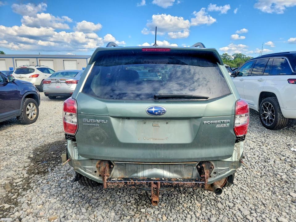 2015 Subaru VIN JF2SJAWC1FH413621 COPART salvage auction — REAR END, MA - CERT OF TITLE-RECONSTRCTD COLL, sold $650 on 2026-07-23 (photo 6)