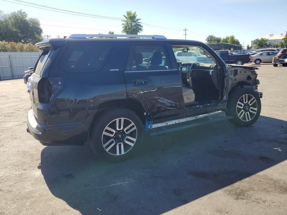 2018 Toyota 4runner VIN JTEBU5JR9J5592974 COPART salvage auction — FRONT END, Ca - Salvage Certificate, sold $19,800 on 2026-07-07 (photo 3)