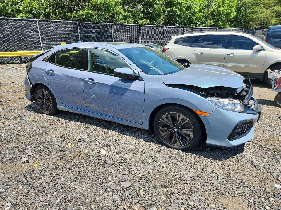 2019 Honda Civic VIN SHHFK7H69KU218043 COPART salvage auction — FRONT END, Md - Cert Of Salvage > 75% Damage, sold $5,300 on 2026-07-28 (photo 4)