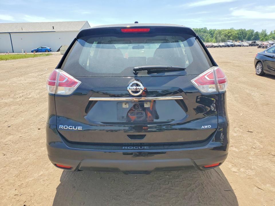 2015 Nissan Rogue VIN KNMAT2MV8FP500744 COPART salvage auction — FRONT END, Oh - Cert Of Title-Salvage, sold $2,550 on 2026-07-16 (photo 6)