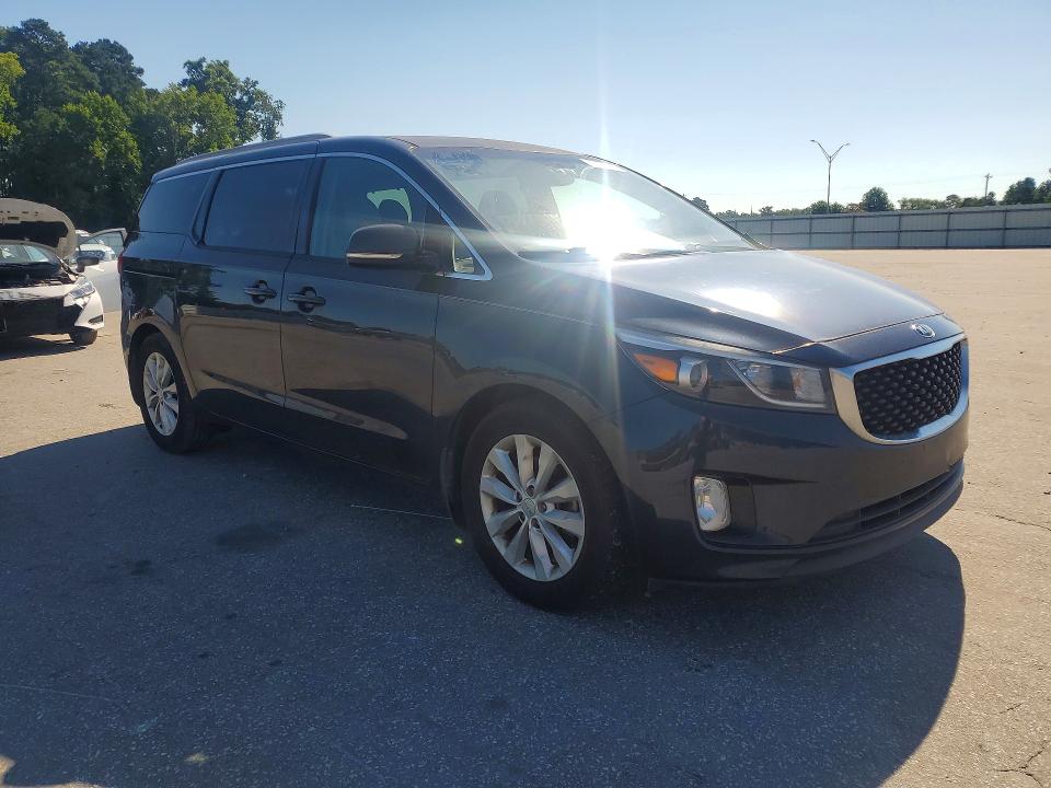 2015 Kia SEDONA VIN KNDMC5C10F6058643 COPART salvage auction — REAR END, Nc - Salvage Certificate Of Title, sold $275 on 2026-07-28 (photo 4)