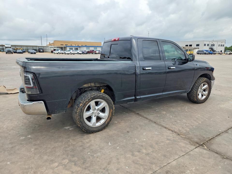 2009 Dodge Ram 1500 VIN 1D3HV18TX9S781286 COPART salvage auction — REAR END, TX - SALVAGE VEHICLE TITLE, sold $2,300 on 2026-07-24 (photo 3)
