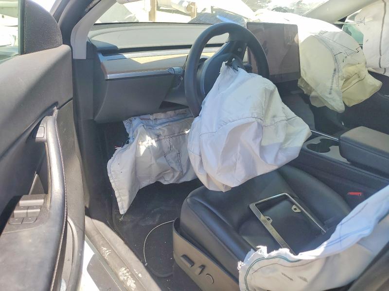 2021 Tesla Model y VIN 5YJYGDEE1MF263146 COPART salvage auction — FRONT END, CA - SALVAGE CERTIFICATE, sold $4,100 on 2026-07-14 (photo 8)