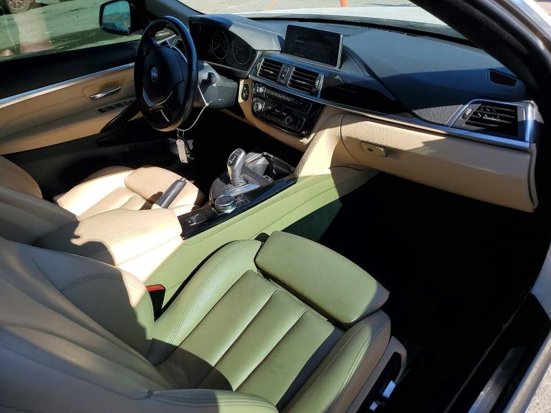 2018 BMW 4er VIN WBA4Z1C50JEE41443 COPART salvage auction — FRONT END, Nv - Salvage Title, sold $8,300 on 2026-07-30 (photo 8)