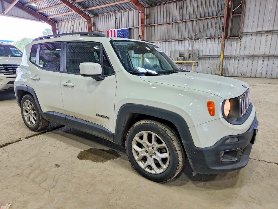 2018 Jeep Renegade VIN ZACCJABB2JPH48226 COPART salvage auction — WATER/FLOOD, La - Cert Of Title-Salvage Flood, sold $1,100 on 2026-08-14 (photo 4)