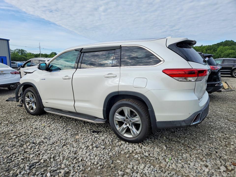 2018 Toyota Highlander hybrid VIN 5TDDGRFH7JS051461 COPART salvage auction — FRONT END, MA - CERT OF TITLE-SALVAGE, sold $6,200 on 2026-07-29 (photo 2)