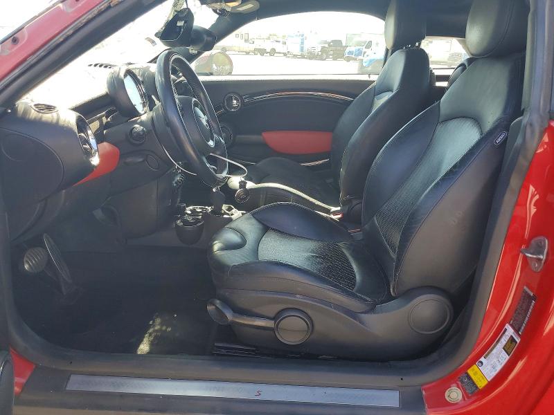 2012 Mini Cooper VIN WMWSX3C5XCT154678 COPART salvage auction — ROLLOVER, Nv - Salvage Title, sold $550 on 2026-07-21 (photo 7)