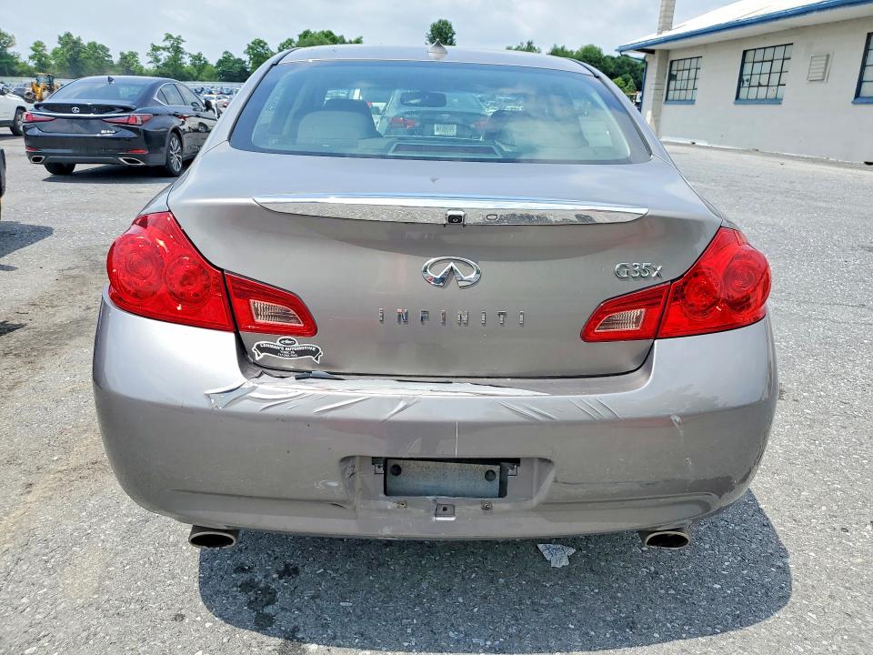 2007 Infiniti G VIN JNKBV61F07M812061 COPART salvage auction — FRONT END, Pa - Certificate Of Salvage, sold $500 on 2026-07-14 (photo 6)