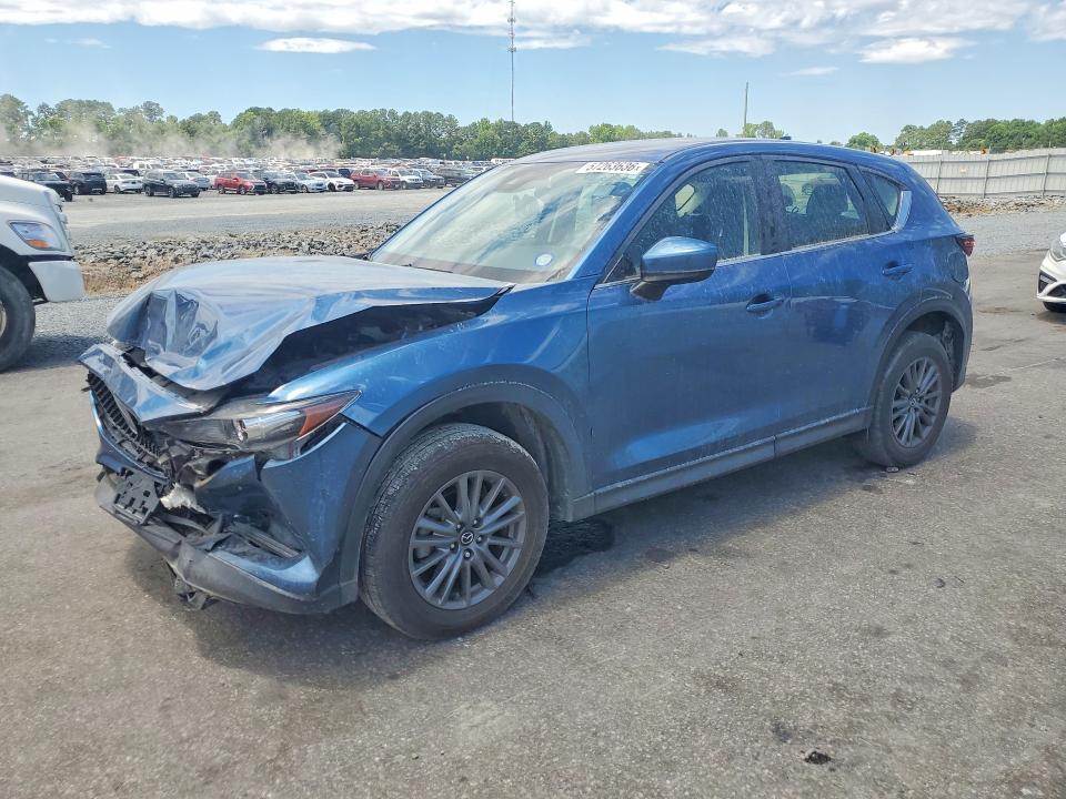 2021 Mazda Cx-5 VIN JM3KFBBM4M0334581 COPART salvage auction — FRONT END, Nc - Dlr Only-Clean/Over 25% Damage, sold $3,400 on 2026-07-02 (photo 1)