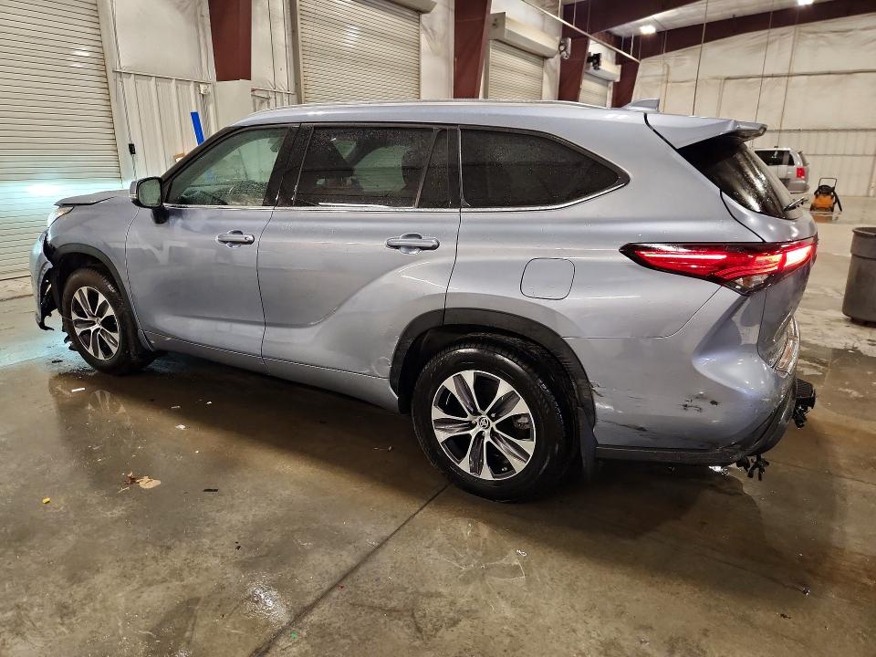 2020 Toyota Highlander VIN 5TDHZRBH4LS020608 COPART salvage auction — SIDE, Mn - Cert Of Title-Salvage, sold $2,250 on 2026-07-27 (photo 2)