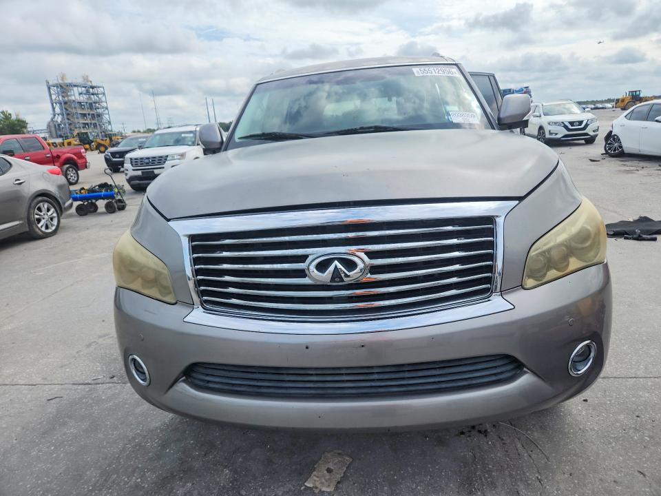 2011 Infiniti Qx56 VIN JN8AZ2ND9B9700295 COPART salvage auction — MECHANICAL, Tx - Certificate Of Title, sold $1,100 on 2026-07-08 (photo 5)