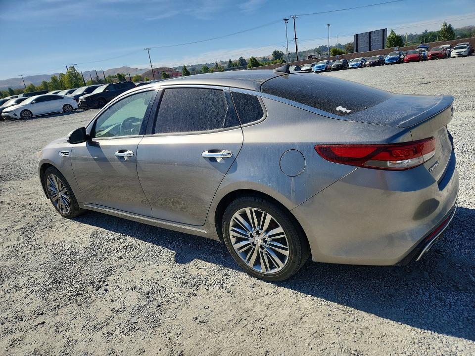2018 Kia Optima VIN 5XXGV4L2XJG194878 COPART salvage auction — ENGINE BURN, Ca - Salvage Certificate, sold $500 on 2026-07-29 (photo 2)
