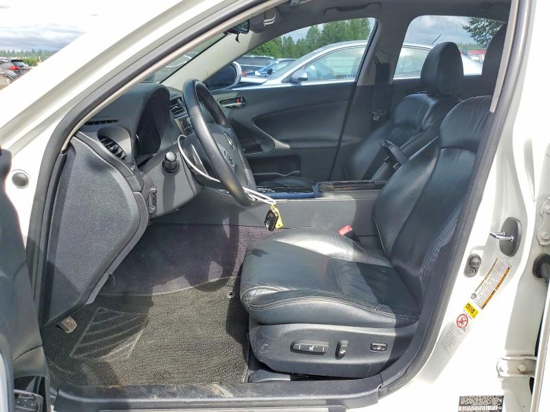 2011 Lexus Is 250 VIN JTHBF5C25B5133701 COPART salvage auction — FRONT END, Wa - Bill Of Sale, sold $4,300 on 2026-07-06 (photo 7)