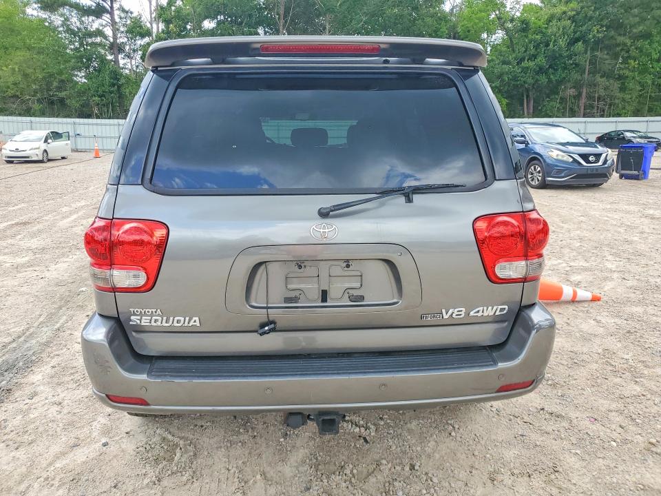 2007 Toyota Sequoia VIN 5TDBT48A27S278409 COPART salvage auction — MINOR DENT/SCRATCHES, NC - SALVAGE CERTIFICATE OF TITLE, sold $3,300 on 2026-07-31 (photo 6)