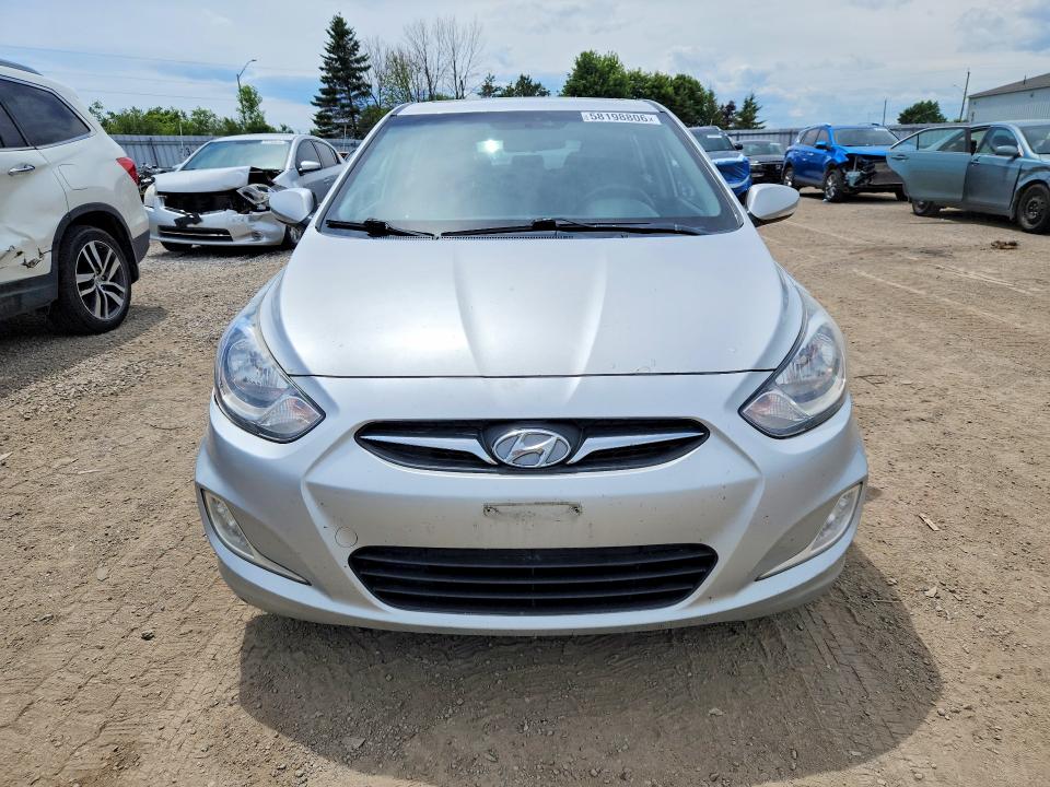 2014 Hyundai Accent VIN KMHCU5AE0EU152347 COPART salvage auction — MINOR DENT/SCRATCHES, On - Permit No Brand - Unfit, sold $900 on 2026-07-15 (photo 5)