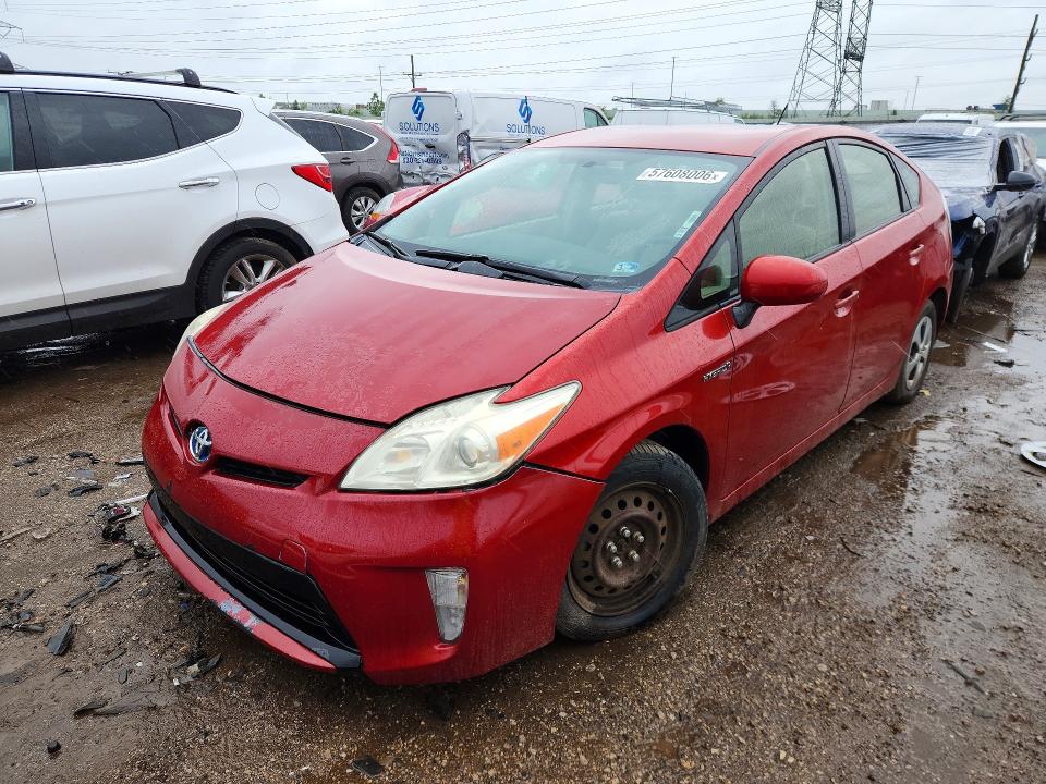 2012 Toyota Prius VIN JTDKN3DUXC5412913 COPART salvage auction — NORMAL WEAR, IN - CERTIFICATE OF TITLE, sold $1,600 on 2026-07-09 (photo 1)