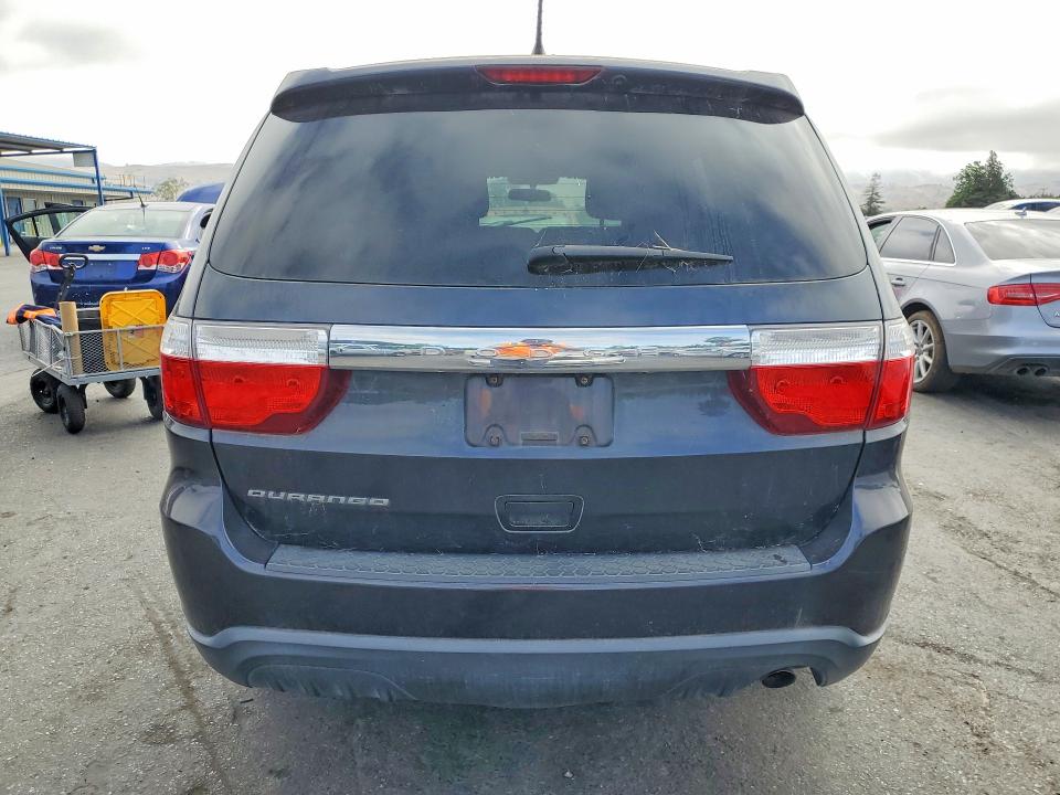 2013 Dodge Durango VIN 1C4RDHAG2DC662186 COPART salvage auction — MINOR DENT/SCRATCHES, Ca - Dis/Dlr/Exp App For Dup Clean, sold $800 on 2026-08-25 (photo 6)