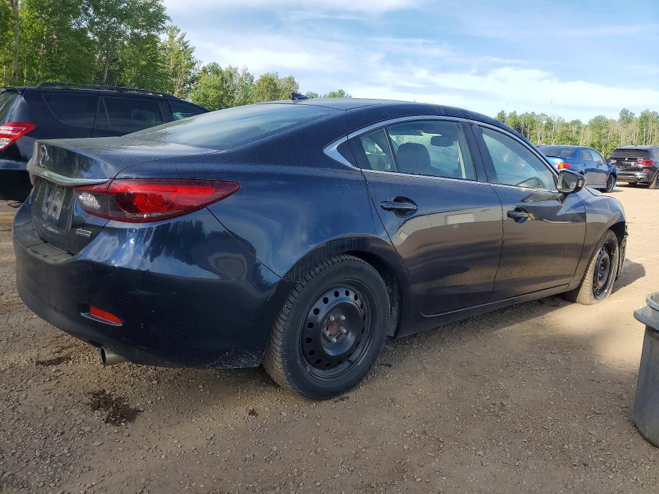 2016 Mazda 6 VIN JM1GJ1W56G1436232 COPART salvage auction — FRONT END, On - Permit No Brand - Unfit, sold $1,700 on 2026-07-30 (photo 3)