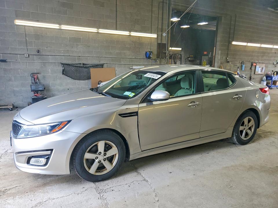 2015 Kia Optima VIN KNAGM4A76F5577954 COPART salvage auction — SIDE, Ny - Mv-907A Salvage Certificate, sold $600 on 2026-07-06 (photo 1)