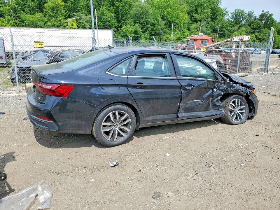 2026 Volkswagen Jetta VIN 3VW7W7BU5TM031328 COPART salvage auction — FRONT END, Fl - Cert Of Title Slvg Rebuildable, sold $9,400 on 2026-07-28 (photo 3)