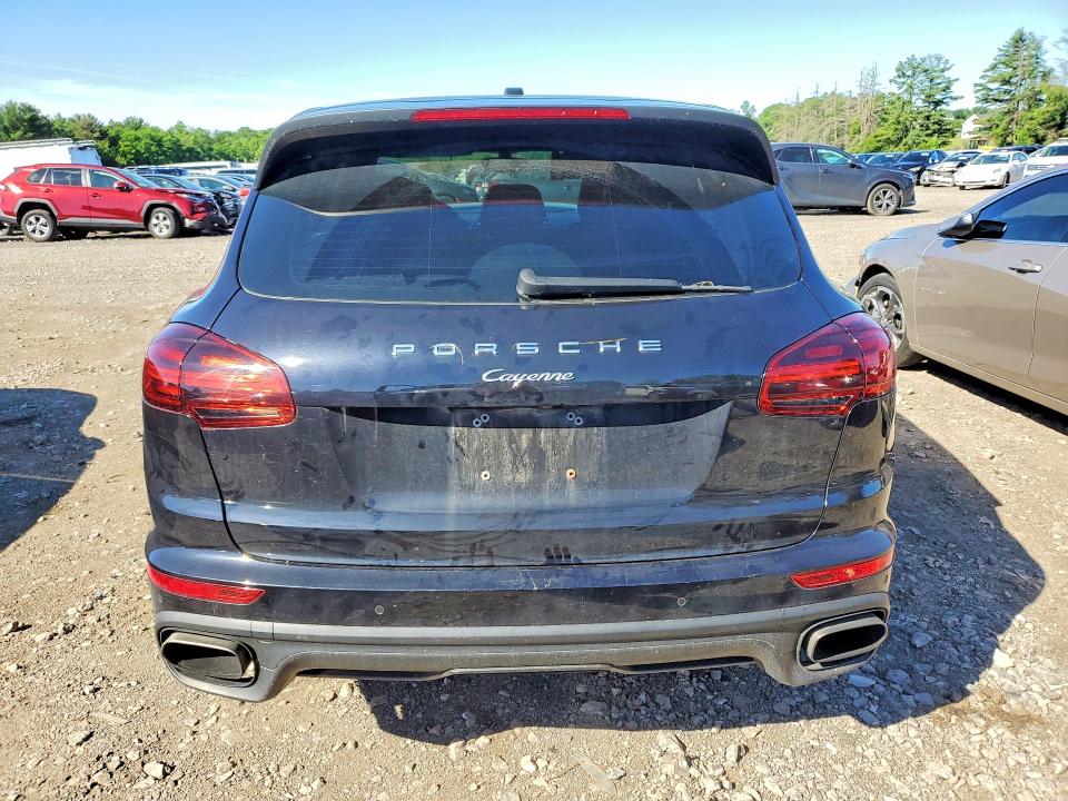2018 Porsche Cayenne VIN WP1AA2A2XJKA00931 COPART salvage auction — FRONT END, Md - Cert Of Salvage > 75% Damage, sold $3,150 on 2026-07-27 (photo 6)