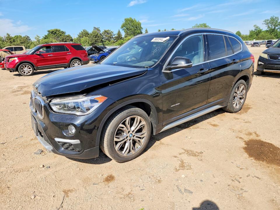 2016 BMW X1 VIN WBXHT3Z37G4A51304 COPART salvage auction — FRONT END, Il - Salvage Certificate, sold $3,950 on 2026-07-14 (photo 1)