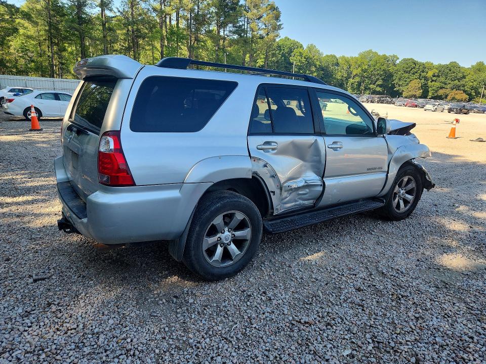 2008 Toyota 4runner VIN JTEBT17RX8K005406 COPART salvage auction — FRONT END, Nc - Salvage Certificate Of Title, sold $1,350 on 2026-07-31 (photo 3)