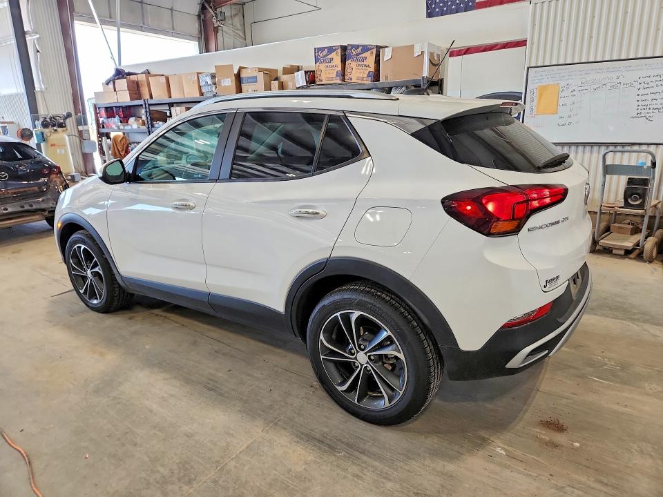 2022 Buick Encore VIN KL4MMDS21NB107642 COPART salvage auction — HAIL, Ne - Cert Of Title-Salvage, sold $6,100 on 2026-07-14 (photo 2)