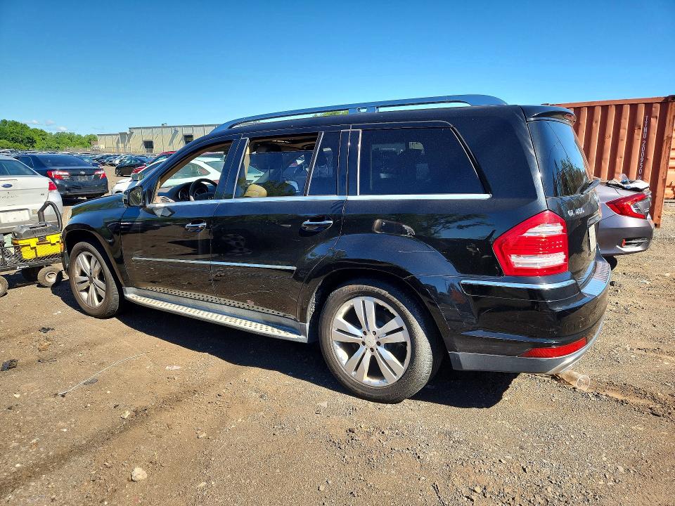 2011 Mercedes-benz Gl-class VIN 4JGBF7BE2BA645251 COPART salvage auction — FRONT END, Nj - Certificate Of Title, sold $750 on 2026-07-09 (photo 2)