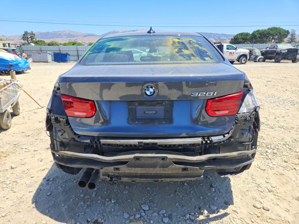2016 BMW VIN WBA8E9C55GK646968 COPART salvage auction — REAR END, Ca - Salvage Certificate, sold $1,000 on 2026-07-07 (photo 6)