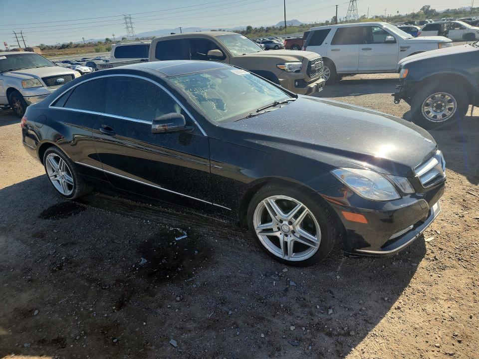 2013 Mercedes-benz E-klasse VIN WDDKJ5KB7DF198019 COPART salvage auction — FRONT END, Az - Cert Of Title - Salvage, sold $800 on 2026-07-17 (photo 4)