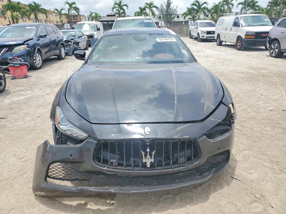 2022 Maserati Ghibli VIN ZAM57XSA7H1221497 COPART salvage auction — REAR END, Fl - Certificate Of Title (P), sold $450 on 2026-07-21 (photo 5)