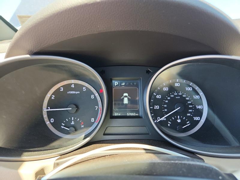 2017 Hyundai Santa fe VIN 5XYZTDLBXHG472554 COPART salvage auction — SIDE, Va - Cert Of Title - Salvage, sold $2,800 on 2026-07-29 (photo 9)