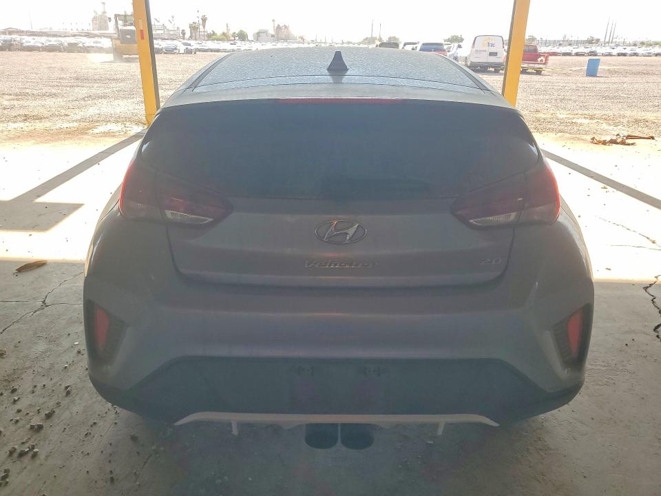 2019 Hyundai Veloster VIN KMHTG6AF9KU017269 COPART salvage auction — FRONT END, Az - Certificate Of Title, sold $3,400 on 2026-07-20 (photo 6)