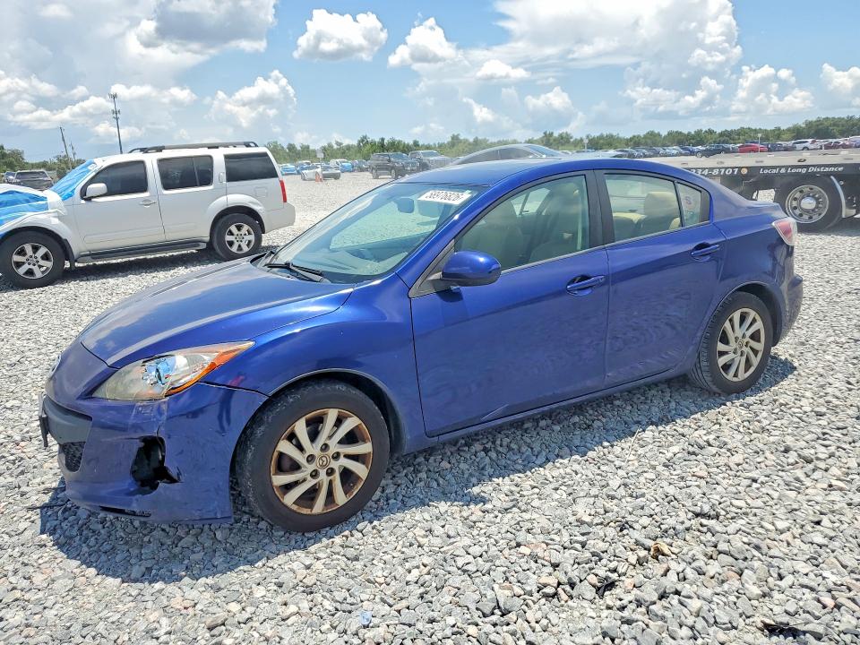 2012 Mazda VIN JM1BL1W88C1527544 COPART salvage auction — FRONT END, Fl - Cert Of Title Slvg Rebuildable, sold $800 on 2026-07-10 (photo 1)