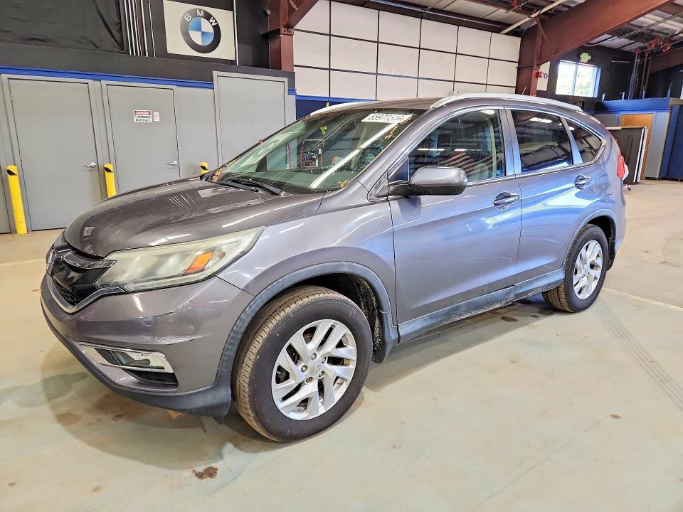 2015 Honda Cr-v VIN 2HKRM4H72FH643076 COPART salvage auction — MINOR DENT/SCRATCHES, Ct - Certificate Of Title, sold $6,100 on 2026-08-18 (photo 1)
