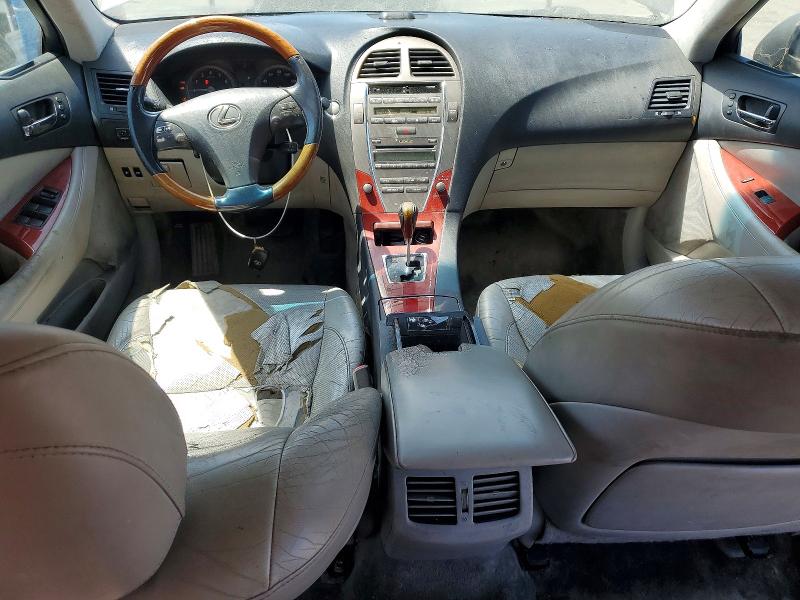 2009 Lexus Es 350 VIN JTHBJ46G392341409 COPART salvage auction — FRONT END, Ca - Dis/Dlr/Exp Clean W/Salv Hist, sold $650 on 2026-07-06 (photo 8)
