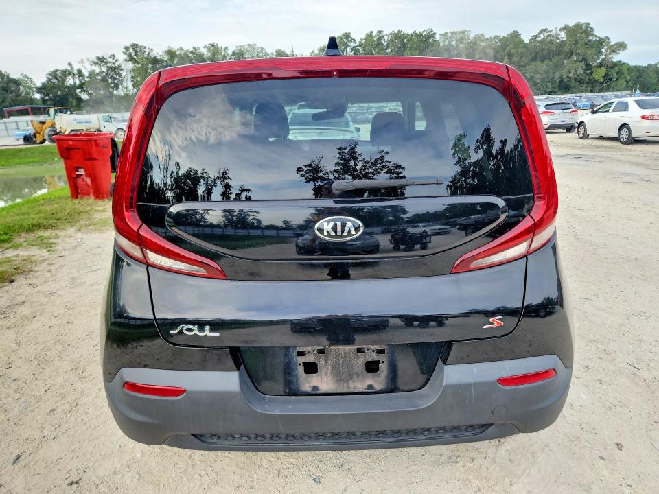 2020 Kia Soul VIN KNDJ23AU3L7029652 COPART salvage auction — FRONT END, Fl - Certificate Of Destruction, sold $1,700 on 2026-07-28 (photo 6)